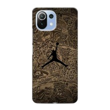 Чохли для Xiaomi Mi 11i - з картинкою JORDAN (AlphaPrint) (Logo Jordan)