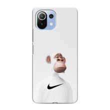 Чехлы с Обезьянами NFT для Xiaomi Mi 11i (AlphaPrint) (обезьяна NFT Nike)