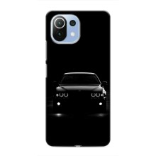 Чехол для Сяоми Ми 11i - с принтом БМВ (AlphaPrint) (Машина BMW)