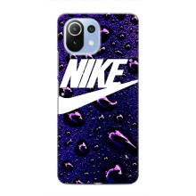 Чехол для Xiaomi Mi 11i - с принтом Найк (AlphaPrint) (Найк принт)
