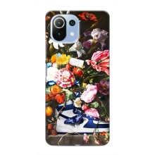 Чехол для Xiaomi Mi 11i - с принтом Найк (AlphaPrint) (Стиль Найк)