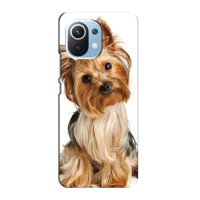 Чехол (ТПУ) Милые собачки для Xiaomi Mi 11i – Собака Терьер