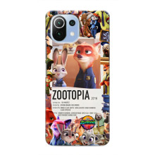 Чехол Зоотрополіс на Xiaomi Mi 11i – Коллаж Зоо