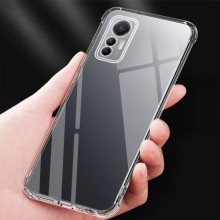 TPU чехол GETMAN Ease logo усиленные углы Full Camera для Xiaomi 12 Lite – Прозрачный