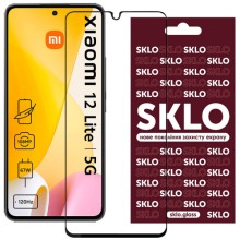 Защитное стекло SKLO 3D для Xiaomi 12 Lite – Черный