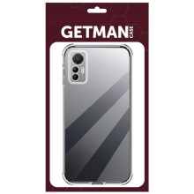 TPU чохол GETMAN Ease logo посилені кути Full Camera для Xiaomi 12 Lite – Прозорий