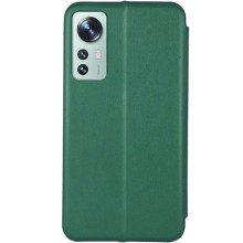 Кожаный чехол (книжка) Classy для Xiaomi 12 Lite – Зеленый