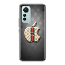 Чехлы ГУЧЧИ для Сяоми 12 Лайт (AlphaPrint) (Apple gucci)