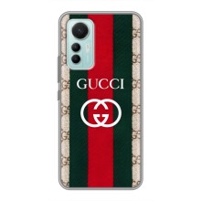 Чехлы ГУЧЧИ для Сяоми 12 Лайт (AlphaPrint) (Gucci дизайн)