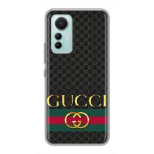 Чехлы ГУЧЧИ для Сяоми 12 Лайт (AlphaPrint) (Gucci оригинал)