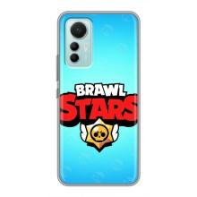Чехлы Brawl Stars для Xiaomi Mi 12 Lite (AlphaPrint) – Лого Бравл Старс