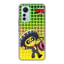 Чехлы Brawl Stars для Xiaomi Mi 12 Lite (AlphaPrint) – Поко в самбреро