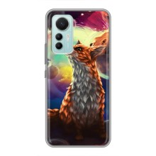 Чехлы с картинкой Лисички для Xiaomi Mi 12 Lite (VPrint) (Лисица в космосе)