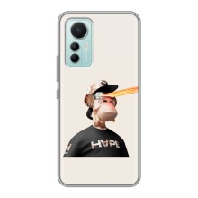 Чехлы с Обезьянами NFT для Xiaomi Mi 12 Lite (AlphaPrint) (обезьяна NFT в очках)