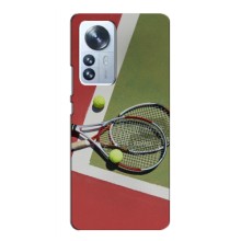 Чохли з прінтом Спортивна тематика для Xiaomi Mi 12 Lite – Ракетки теніс