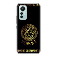 Чехлы VERSACE для Сяоми 12 Лайт (PREMIUMPrint) (Logo Versace)