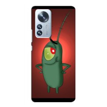 Чехол с картинкой "Одноглазый Планктон" на Xiaomi Mi 12 Lite (Стильный Планктон)