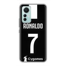 Чехол Криштиану Роналду для Xiaomi Mi 12 Lite (AlphaPrint) (RONALDO 7)