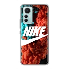 Чехол для Xiaomi Mi 12 Lite - с принтом Найк (AlphaPrint) (Дымчатый найк)