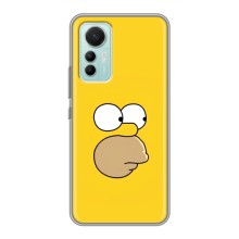 Чехол с Симпсонами для Xiaomi Mi 12 Lite (VPrint) (Гомер)