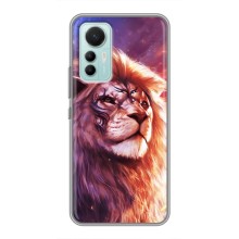 Чехол со Львом для Xiaomi Mi 12 Lite (VPrint) (Красочный Лев)