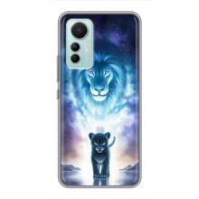 Чехол со Львом для Xiaomi Mi 12 Lite (VPrint) (Маленький лев)