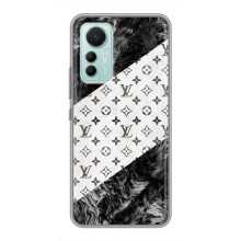 Чохол Стиль Louis Vuitton на Xiaomi Mi 12 Lite (LV на білому)