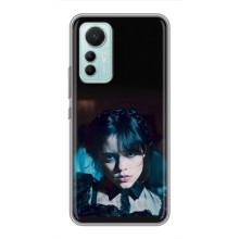 Чехлы Венсдей на Xiaomi Mi 12 Lite Уэнсдей (AlphaPrint) (взгляд Уэнздей)