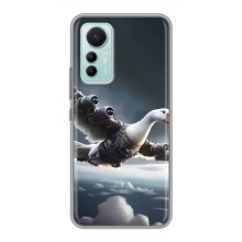 Чехол с мемом Тралалело тралала на Xiaomi Mi 12 Lite (Бомбардини гусини)