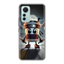 Чехол с мемом Тралалело тралала на Xiaomi Mi 12 Lite (Капучино асасино)