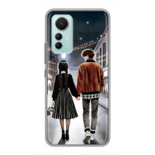 Чехол с дизайном Венздей 2 на Xiaomi Mi 12 Lite – Уэнсдей и Тайлер