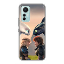 Чехол как приручить дракона на Xiaomi Mi 12 Lite – Гикавка и Астрид