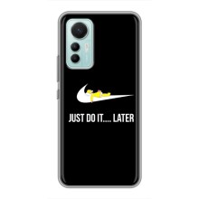 Чехол с логотипом Найк на Xiaomi Mi 12 Lite (Nike just do it)