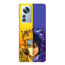 Купить Чехлы на телефон с принтом Anime для Сяоми ми 12 лайт (Naruto Vs Sasuke)