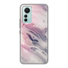 Мраморный чехол на Xiaomi Mi 12 Lite (VPrint) (Пурпурный Мрамор)