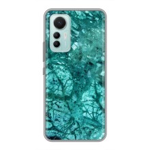 Мраморный чехол на Xiaomi Mi 12 Lite (VPrint) (Зеленый мрамор)
