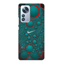 Силиконовый Чехол на Xiaomi Mi 12 Lite с картинкой Nike – Найк зеленый