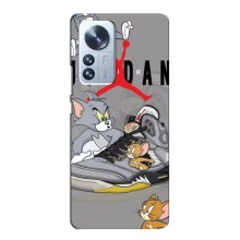 Силиконовый Чехол Nike Air Jordan на Сяоми ми 12 лайт – Air Jordan