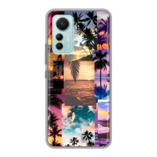Силиконовый чехол с КАРТИНКАМИ лето для Xiaomi Mi 12 Lite (AlphaPrint) (Летний отпуск)