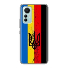 Украинские Чехлы для Xiaomi Mi 12 Lite с картинкой УПА (AlphaPrint) (Флаг УПА)