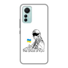 Защитные чехлы (Призрак Киева) для Xiaomi Mi 12 Lite (AlphaPrint) (Летчик Киева)