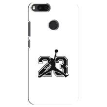 Чехлы для Xiaomi Mi A1/ Mi 5X - с картинкой JORDAN (AlphaPrint) – Jordan 23