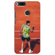 Чехлы с принтом Спортивная тематика для Xiaomi Mi A1/ Mi 5X – Алькарас Теннисист