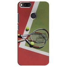 Чехлы с принтом Спортивная тематика для Xiaomi Mi A1/ Mi 5X – Ракетки теннис