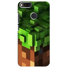 Чехол Майнкрафт на Xiaomi Mi A1/ Mi 5X (AlphaPrint) Minecraft (текстура Майнкрафт)