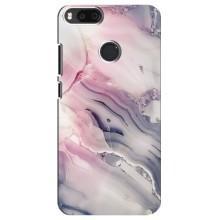 Мраморный чехол на Xiaomi Mi A1/ Mi 5X (VPrint) – Пурпурный Мрамор