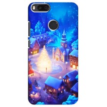 Рождественские Чехлы для Xiaomi Mi A1/ Mi 5X (VPrint) (Рождественский город)
