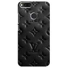 Текстурный Чехол Louis Vuitton для Редми Мі А1 – Черный ЛВ