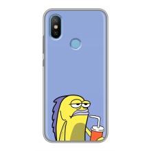 Бампер с принтом Мемы для Xiaomi Mi6X – Безразличие