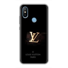 Чохли Луі Вітон для Xiaomi Mi6X (AlphaPrint - LOUIS VUITTON) (ремінець LV)